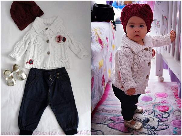 roupas de bebe menina estilosa